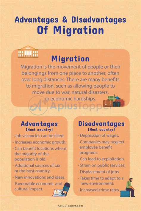 Advantages And Disadvantages Of Migration Causes And Effects Of Migration Pros And Cons Of