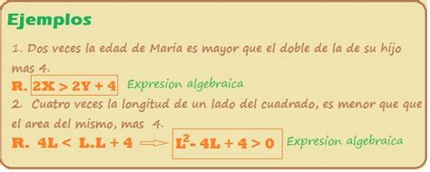 Ejemplos De Lenguaje Comun A Lenguaje Algebraico Nuevo Ejemplo