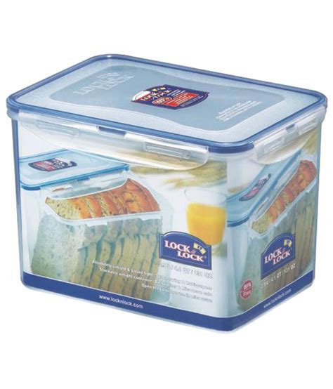 Lock And Lock Polyproplene Bread Box Set Of 1 Buy Online At Best Price