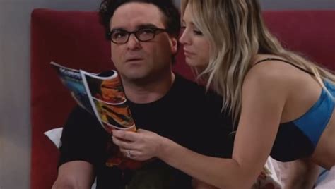 Big Bang Theory S Penny Strips Off To Seduce Leonard Metro News