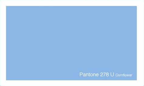 Pantone 278 The Official Carolina Blue Pantone Blue Blue Bedroom