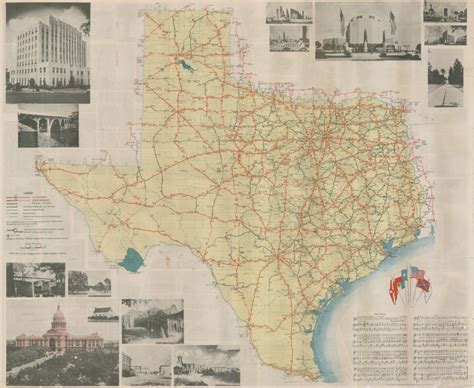 Texasfreeway Statewide Historic Information Old Road Maps