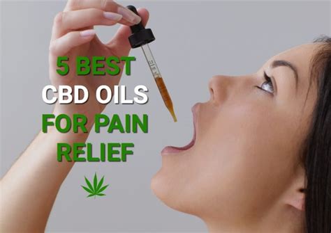 5 Best Cbd Oils For Pain Relief Facebookshare Width626height