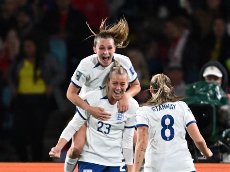England Defeats Colombia 2 1 To Advance To Womens World Cup Semi