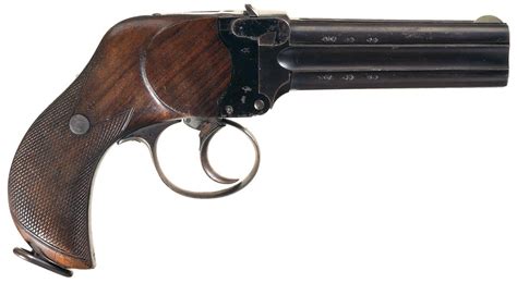 Charles Lancaster Four Barreled Pistol In 380 Cf Rock Island Auction