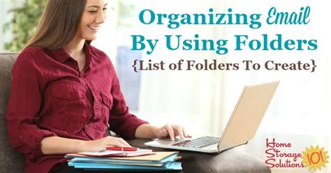 Organizing Email By Using Folders List Of Folders To Create