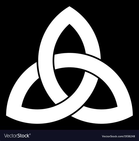 Celtic Triquetra Knot Royalty Free Vector Image