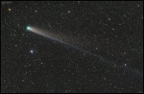 comet lovejoy c 2013 r1 sweeps through early morning skies captured in this starry scene on