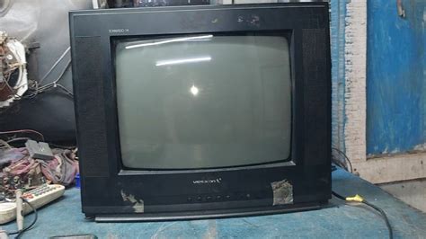 Videocon 14 Inch Crt Tv Standby Led Working But No Display Picture Repair And Solution Youtube