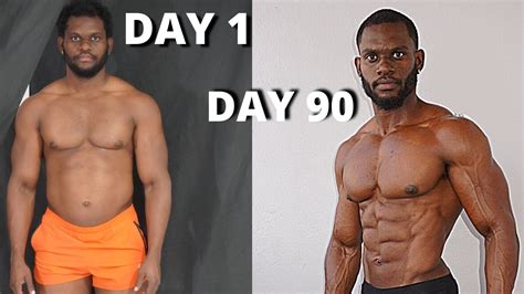 3 Months Body Transformation Before And After Insane 90 Day Youtube