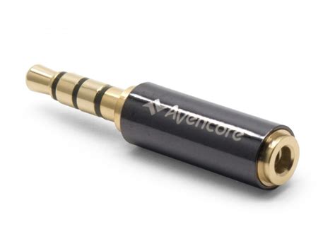 Avencore 4 Pole Trrs 25mm Female To 35mm Male Adapter