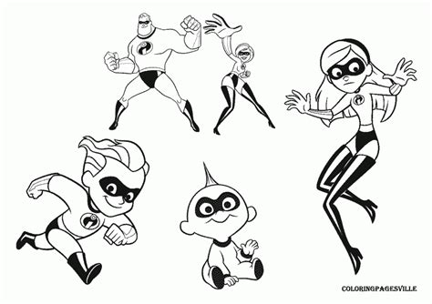 Violet Incredibles 2 Coloring Pages Coloring Pages