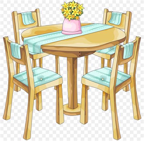 Simple Dining Table Clipart Images