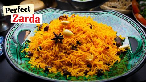 Sweet Zarda Rice Recipe Aromatic Sweet Yellow Rice Our Meethe