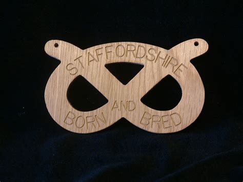 born and bred staffordshire knot sign ashbrook woodcraft