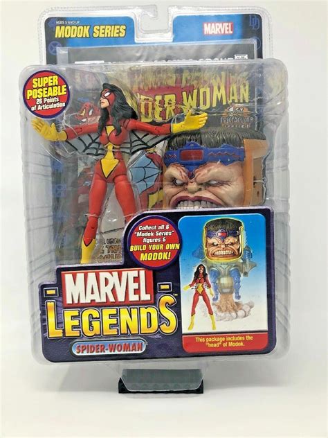 Spider Woman 6 2006 Marvel Legends Modok Series Action Figure 35112711896 Ebay