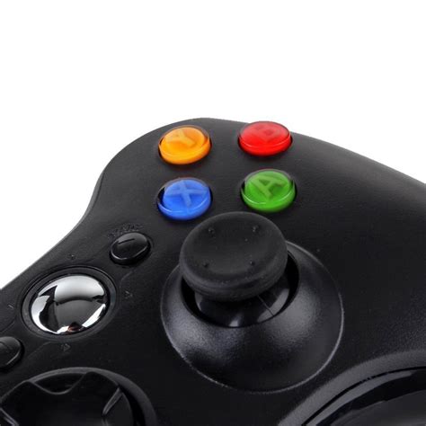 New 2x Black Wired Usb Game Pad Controller For Microsoft Xbox 360 Pc