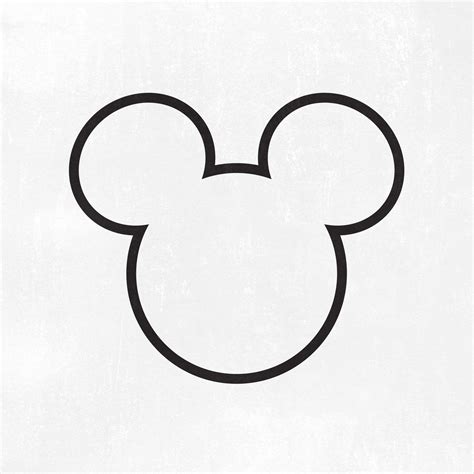 Mickey Mouse Silhouette Svg Svg Images Collections