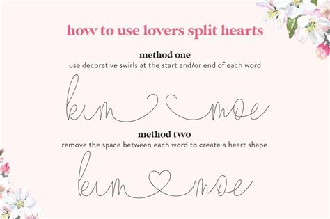 25 Fonts With Hearts In The Middle And How To Use Them In Silhouette