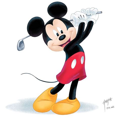 mickey playing golf 02 mickey mouse pictures mickey mouse wallpaper disney animation art