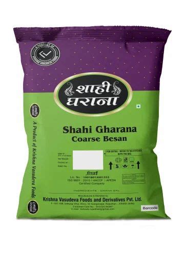 Shahi Gharana Coarse Besan Powder Packaging Size 35 Kg At Rs 2190