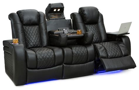 Free delivery and returns on ebay plus items for plus members. Seatcraft Anthem Home Theater Seating Leather Power ...