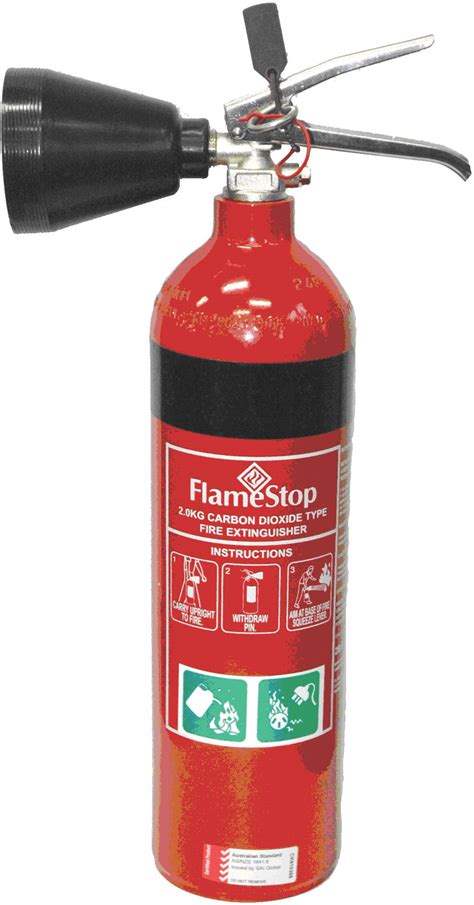 Co2 Fire Extinguisher Classification Continue To Apply Co2 For A Short Time After The Fire Has