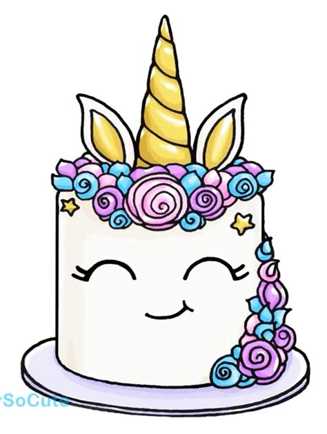 Polish your personal project or design with these birthday cake transparent png images, make it even more personalized and more attractive. Coloriage Gateau Licorne