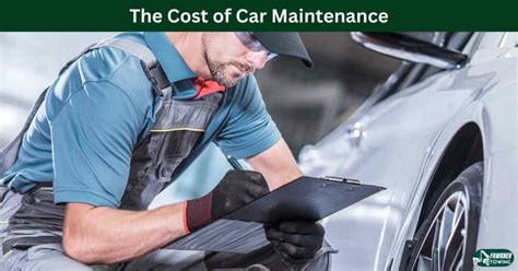 The Cost Of Car Maintenance Fawkner Towing Tow Truck Service In