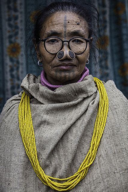 Woman From Apatani Tribe Arunachal Pradesh Ahhhh How Is She