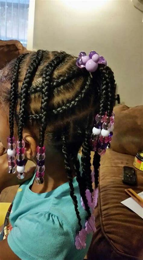 Standard box braids tend to be on the skinnier side, but thicker versions of this protective hairstyle offer up a slightly different way to wear the look. Quick braid style | Quick braid styles, Girls natural ...