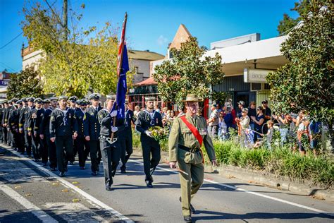 Anzac Day March And Memorial Service 2018 Berry Nsw