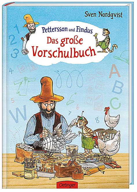 The first of the pettson och findus book to be published was pannkakstårtan in 1984 (first published in english in 1985 as pancake pie). Pettersson und Findus. Das große Vorschulbuch Buch ...
