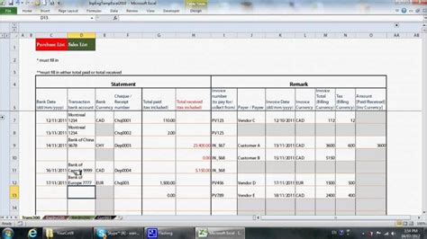 8 Excel Bookkeeping Templates Excel Templates