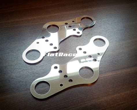 We ship cafe racer parts fast & cheap up to 21:00 and have a 9.4/10 customer rating. FlatRacer BMW /7 & Monolever polished stainless steel top yoke plates | Cafe racer parts ...