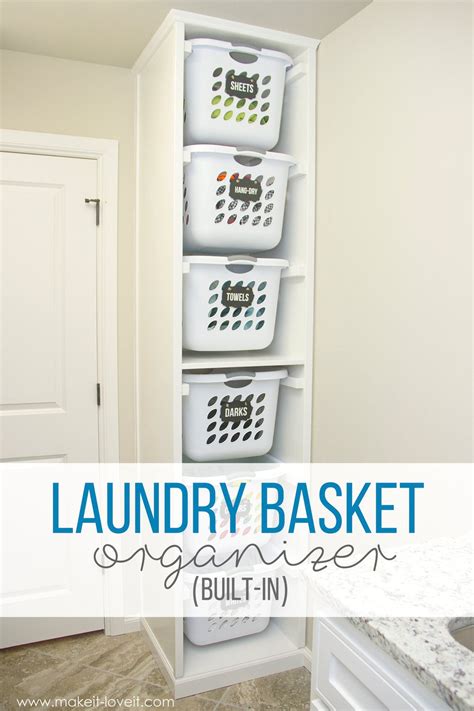 Hanging Laundry Baskets On The Wall