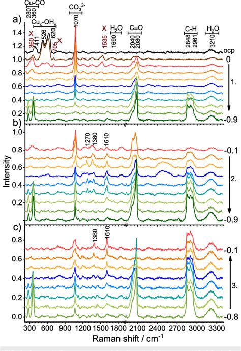 Figure 3 From New Aspects Of Operando Raman Spectroscopy Applied To Electrochemical Co2