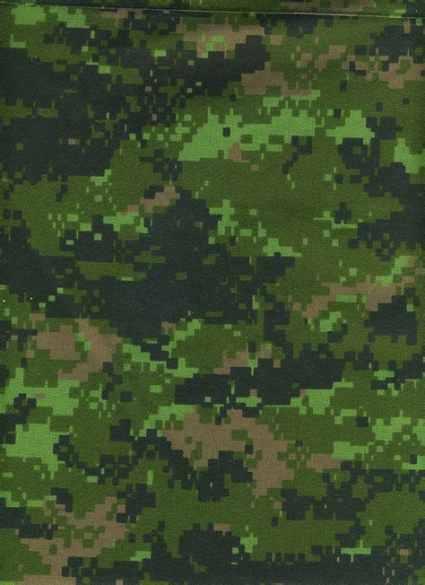 Filecadpat Digital Camouflage Pattern Temperate Woodland Variant