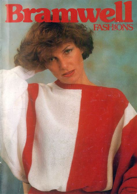 Bramwell Fashions 1985 Fashion Vintage Knitwear 1980s Fashion