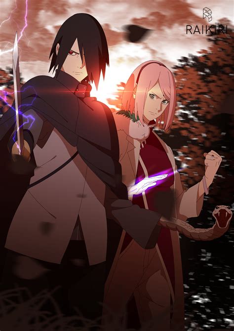 FANART Sasuke And Sakura Commission R Naruto