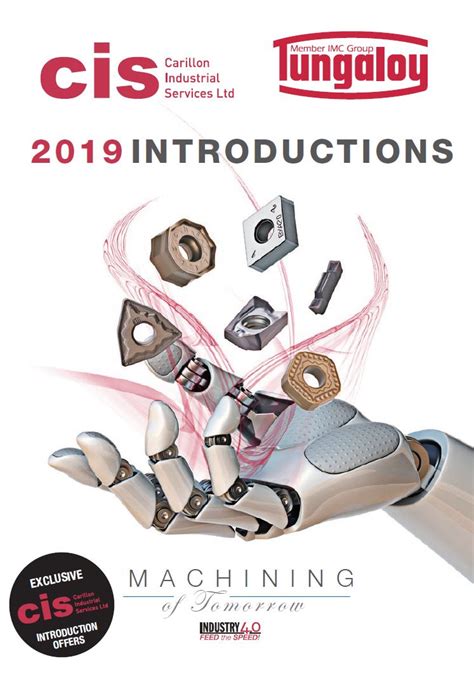 TUNGALOY Introductions 2019 - Industry 4.0 launch next week ...
