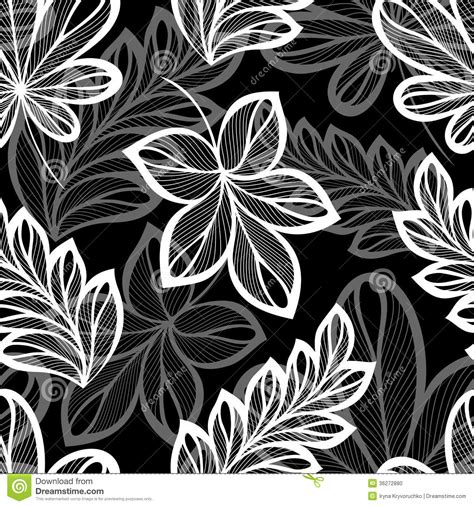 100+ vectors, brushes, logos, textures, patterns & more! Seamless Floral Pattern With Leaves (Vector) Stock Vector ...