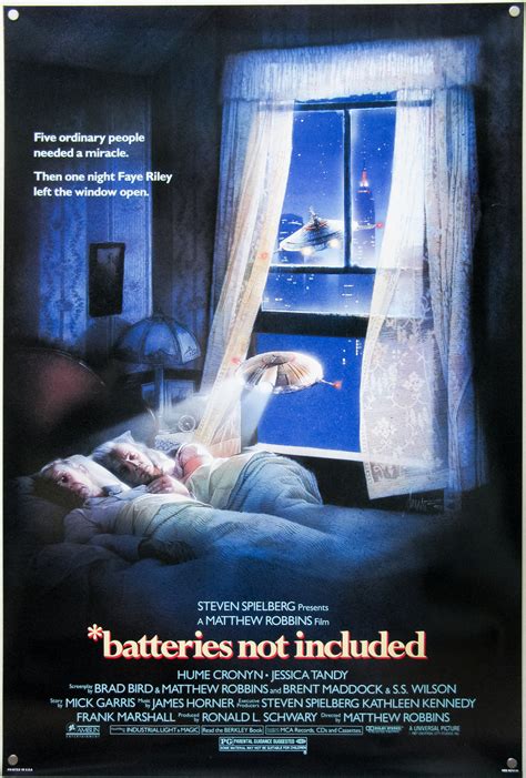 Batteries Not Included / one sheet / USA