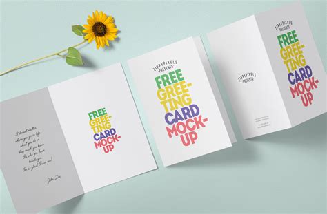 Check spelling or type a new query. Free Greeting Card Mockup | ZippyPixels