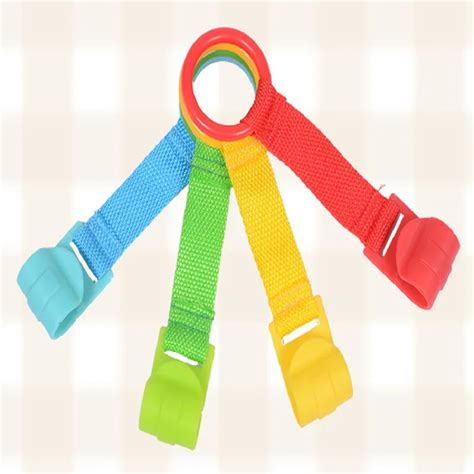 4pcslot Ring For Playpen Baby Crib Hooks General Use Hooks Baby Toys