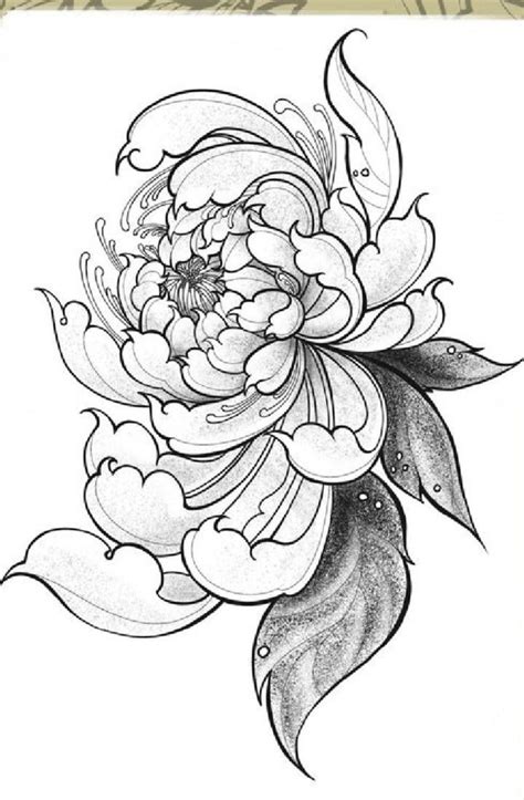 Pin By Natalia Khala On Peony Japanese Flower Tattoo Flower Tattoo