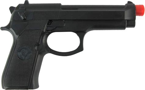 Treasure Gurus Fake Black Rubber Handgun Realistic Pistol