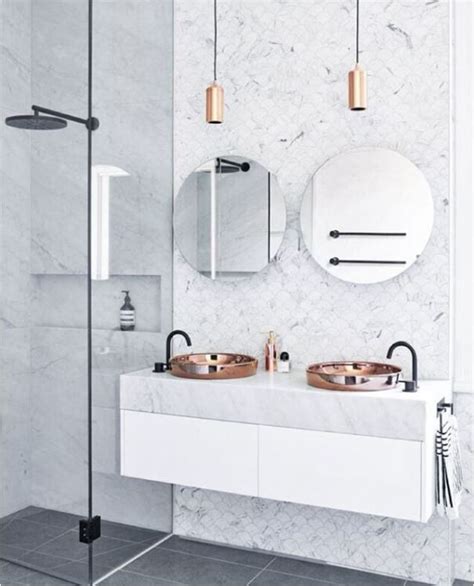 Mixing Metal Finishes In The Bathroom Centsational Style
