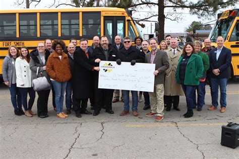 Fort Smith Schools Transportation Division Receives More Than 16k For