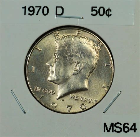 1970 D Kennedy Half Dollar Key Date